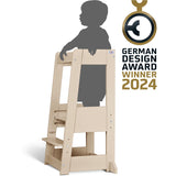 tiSsi® Cashmere Lak Felix Læringstårn Massiv Bøg