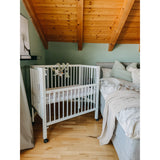 tiSsi® White Laquer Maxi Barneseng Massiv Bøg