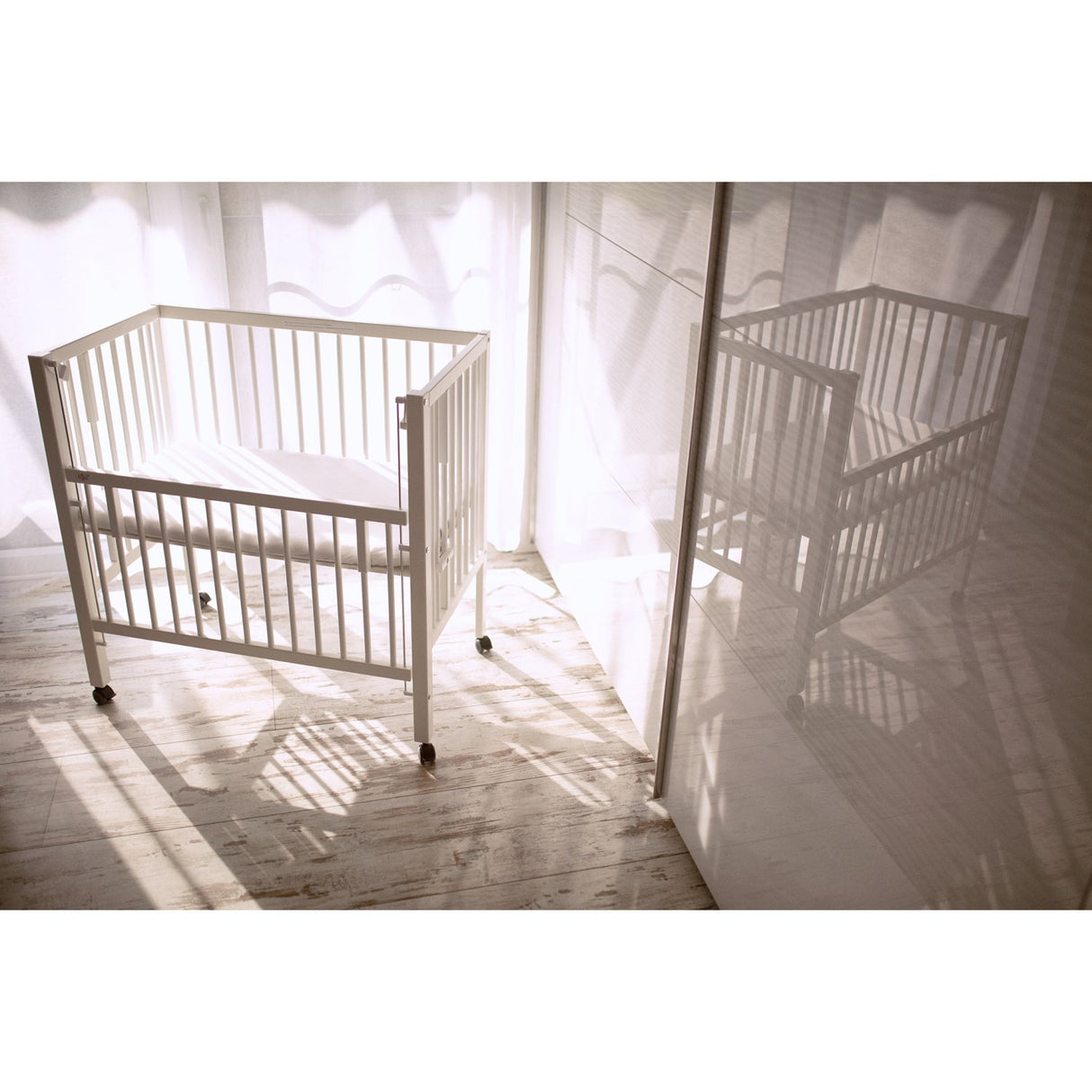 tiSsi® White Laquer Sophie Barneseng Massiv Bøg