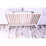 tiSsi® White Laquer Jori Sammenklappelig Seng Massiv Bøg