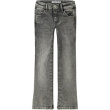 Name It Light Grey Denim Nkfpolly Skinny Støvle Jeans 1142-Au Noos