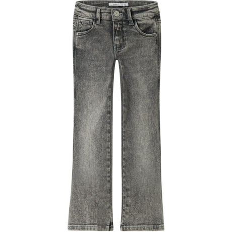 Name It Light Grey Denim Nkfpolly Skinny Støvle Jeans 1142-Au Noos