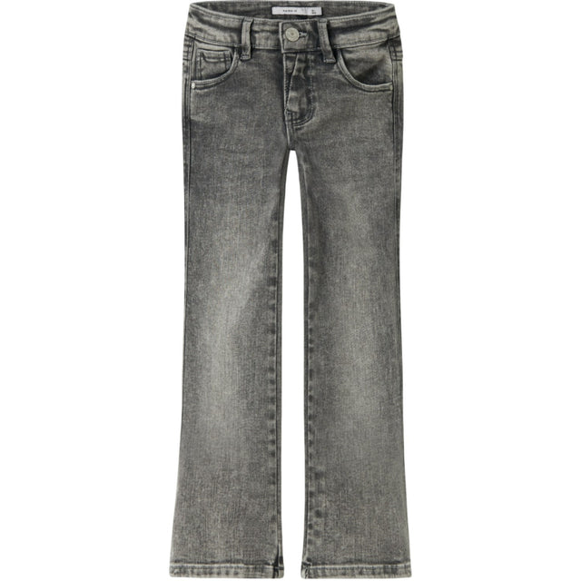 Name It Light Grey Denim Nkfpolly Skinny Støvle Jeans 1142-Au Noos