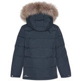 Ver De Terre 600 Navy Down Jakke W/Fur