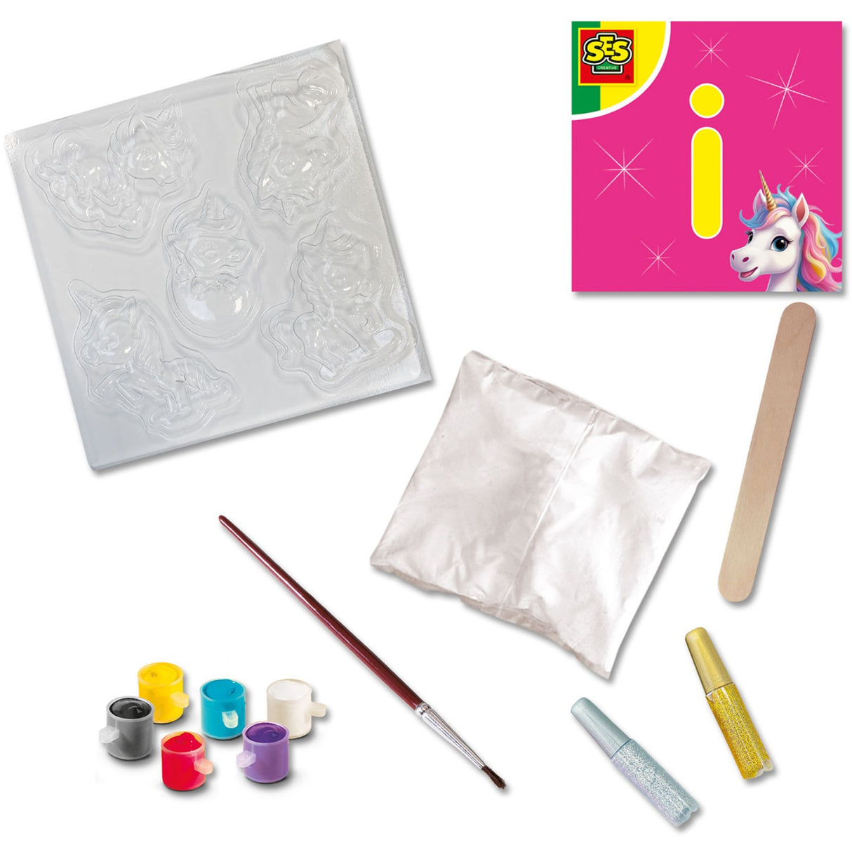SES Creative Støb & Mal Enhjørning Babyer