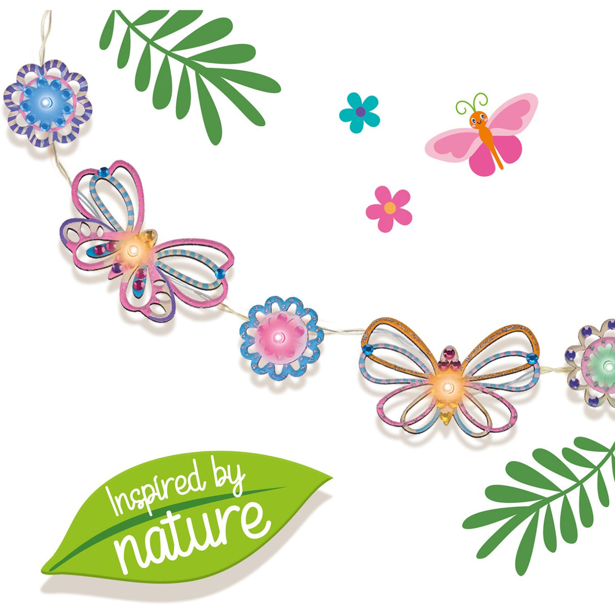 SES Creative Lyskæde Naturdesign