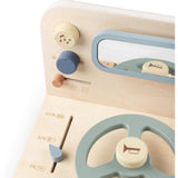 Sebra Wooden Aktivitetspanel Bil