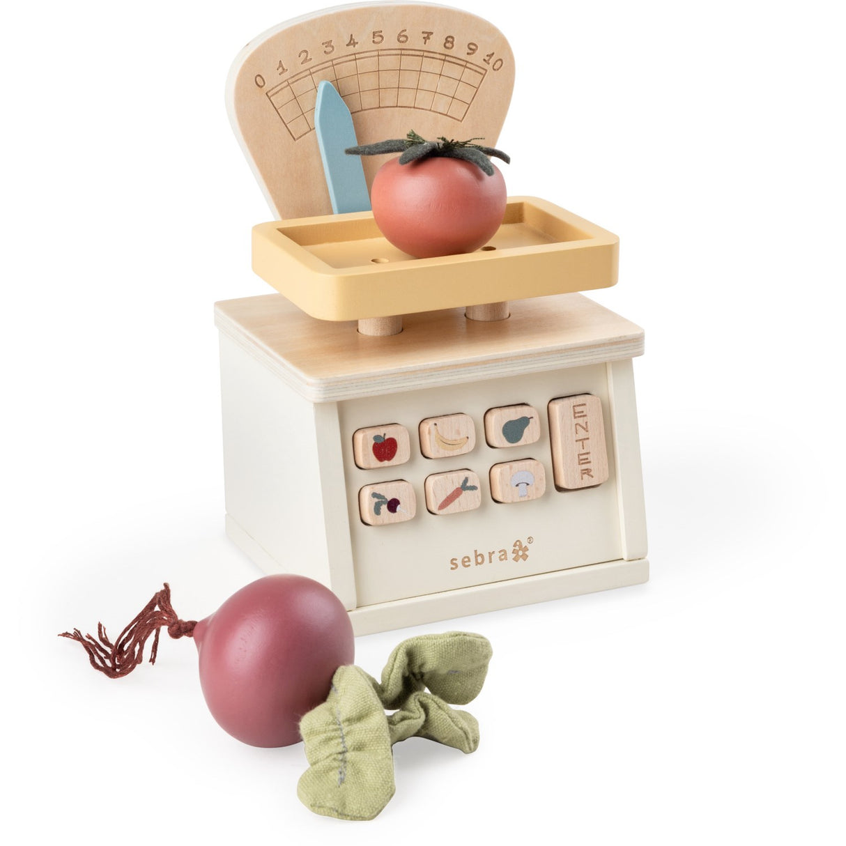 Sebra Wooden Butiksvægt