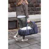 Sebra Blue Olive Hætte Til 3-In-1 Baby Nest