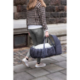 Sebra Blue Olive Hætte Til 3-In-1 Baby Nest