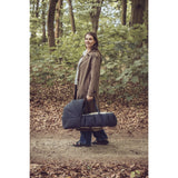 Sebra Blue Olive Hætte Til 3-In-1 Baby Nest