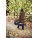 Sebra Blue Olive Hætte Til 3-In-1 Baby Nest