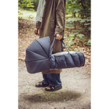 Sebra Blue Olive Hætte Til 3-In-1 Baby Nest