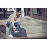 Sebra Blue Olive Hætte Til 3-In-1 Baby Nest