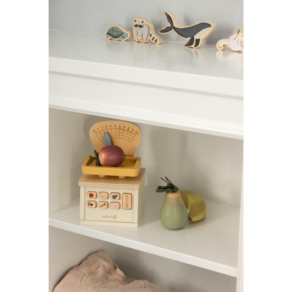 Sebra Wooden Butiksvægt