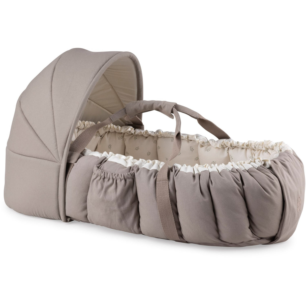 Sebra Jetty Beige Hætte Til 3-In-1 Baby Nest