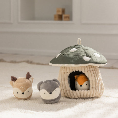 Sebra Mushroom Aktivitetslegetøj Hide & Seek