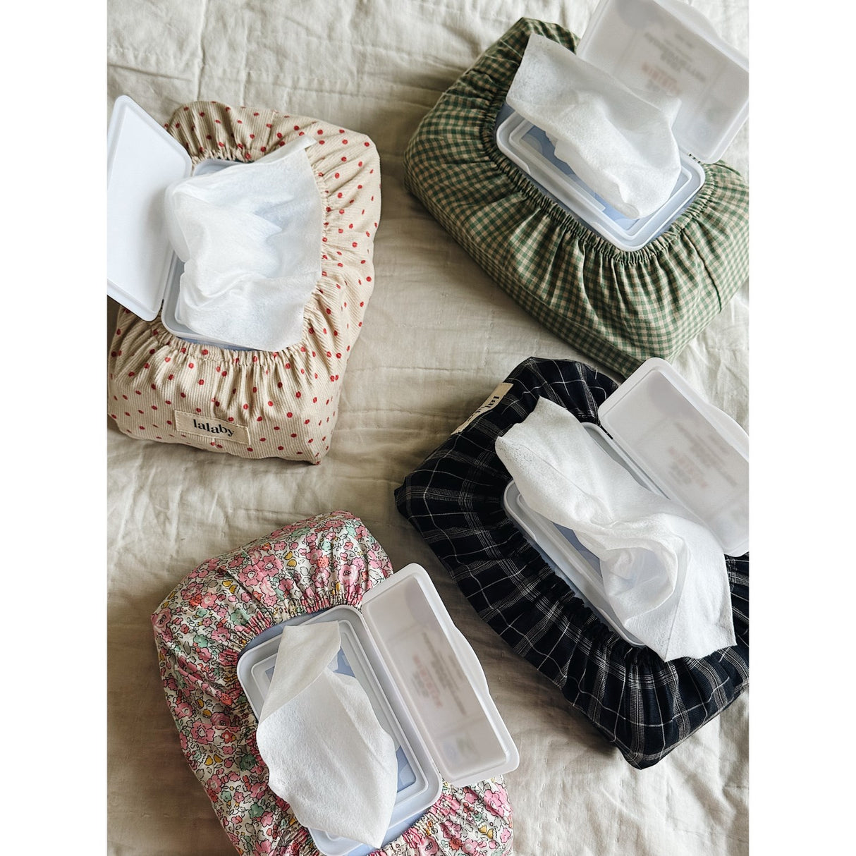 Lalaby Etui til Vådservietter Pink Betsy