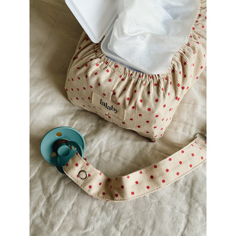 Lalaby Etui til Vådservietter Red Dot