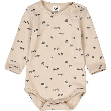 Müsli Oak/ Moss/ Stormy Blue Auto L/S Body