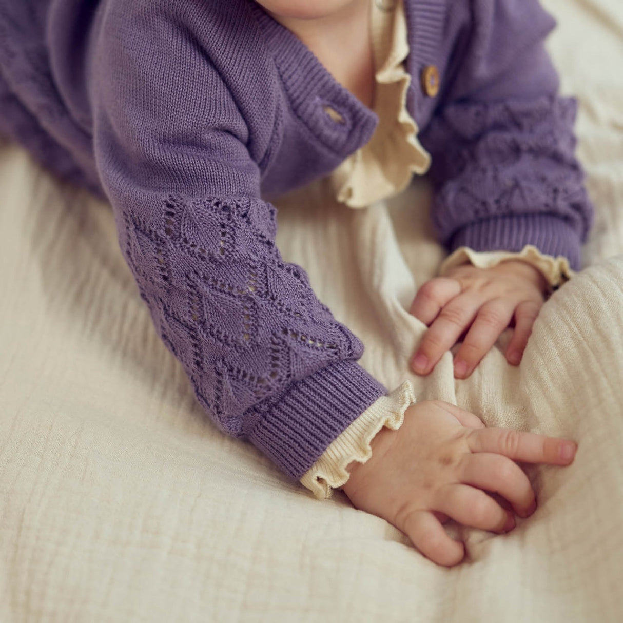 Müsli Oak Cozy Me Rib Flæse Krave L/S Body