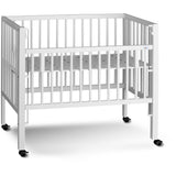 tiSsi® White Laquer Maxi Børneseng Massiv Bøg