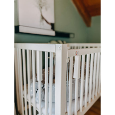 tiSsi® White Laquer Maxi Børneseng Massiv Bøg