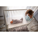 tiSsi® White Laquer Maxi Børneseng Massiv Bøg