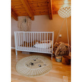 tiSsi® White Laquer Jori Sammenklappelig Børneseng Massiv Bøg