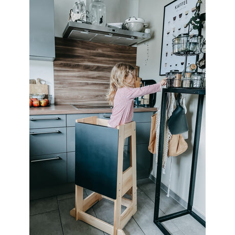 tiSsi® Black Felix Sort Tavle Til Læringstårn Felix