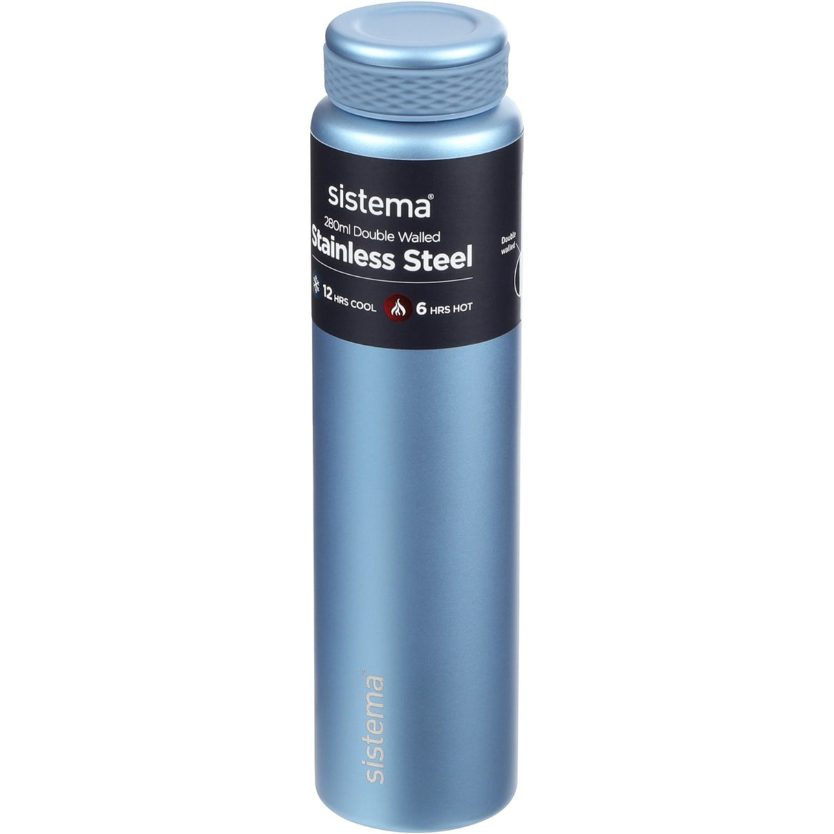 Sistema Peace Blue Stainless Steel Drikkedunk 280 Ml
