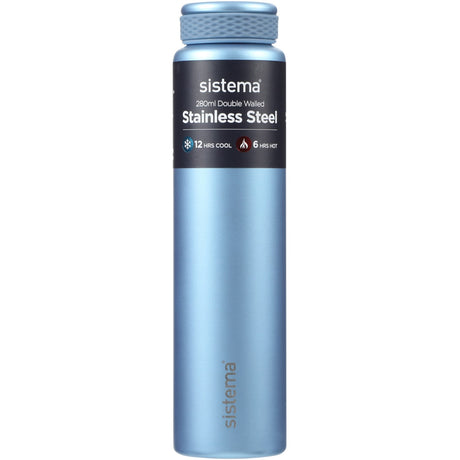 Sistema Peace Blue Stainless Steel Drikkedunk 280 Ml