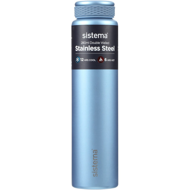 Sistema Peace Blue Stainless Steel Drikkedunk 280 Ml