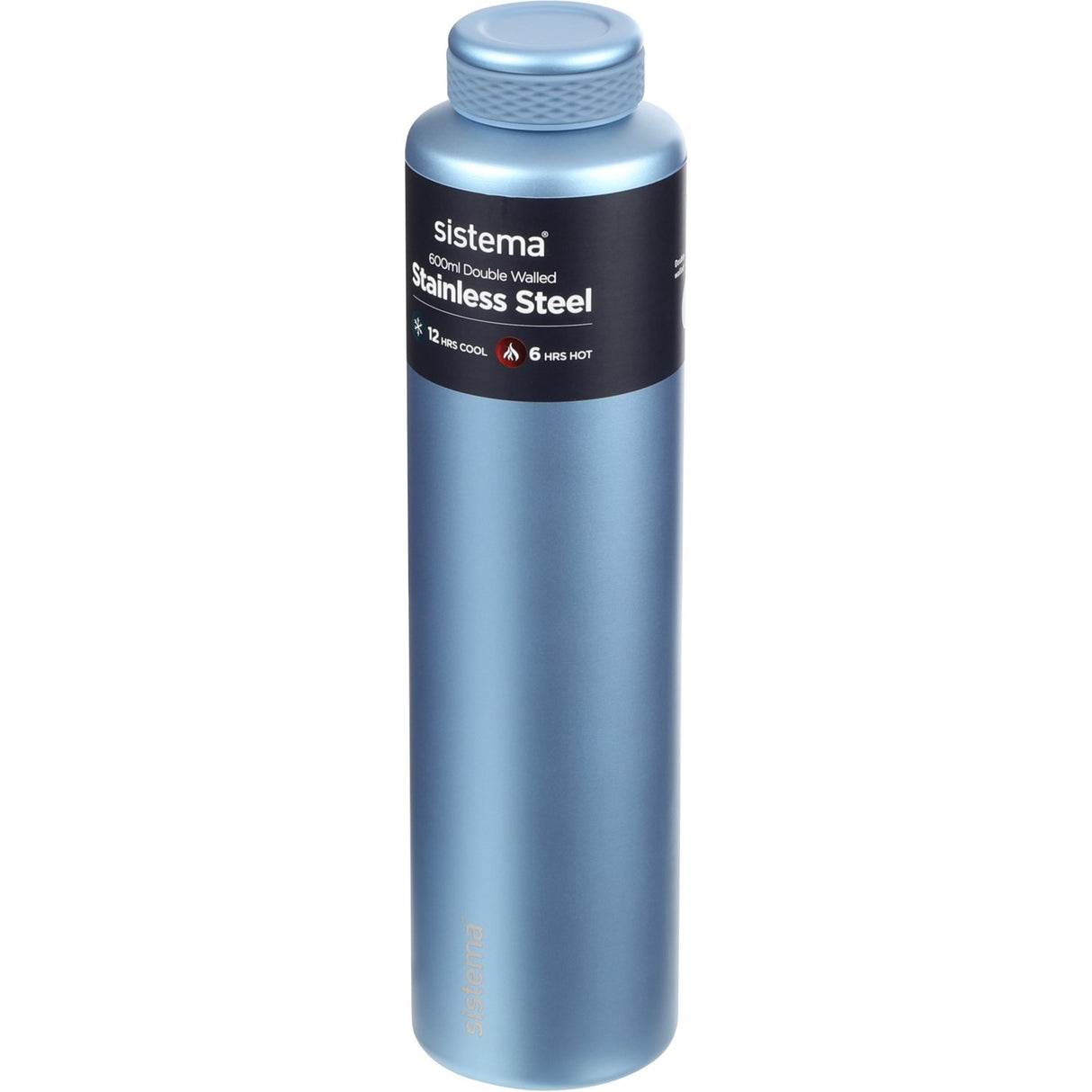 Sistema Peace Blue Stainless Steel Drikkedunk 600 Ml