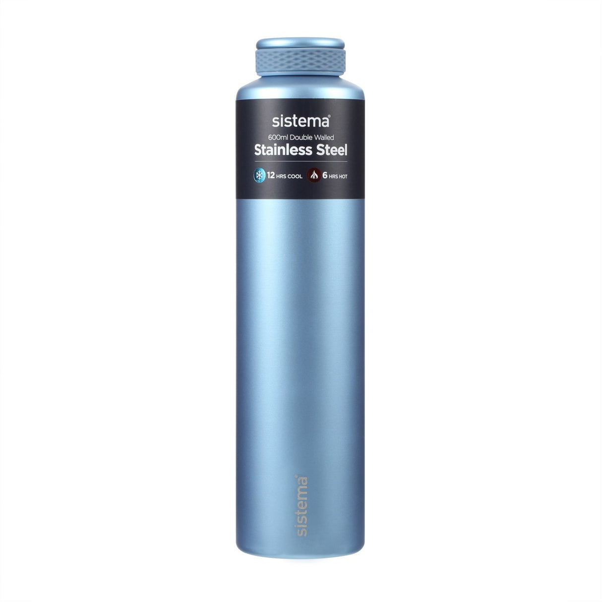 Sistema Peace Blue Stainless Steel Drikkedunk 600 Ml