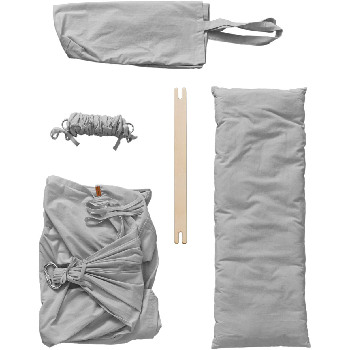 MEMBANTU Grey Organic Baby Slyngevugge Basic