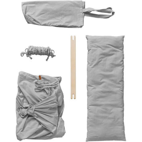MEMBANTU Grey Organic Baby Slyngevugge Basic