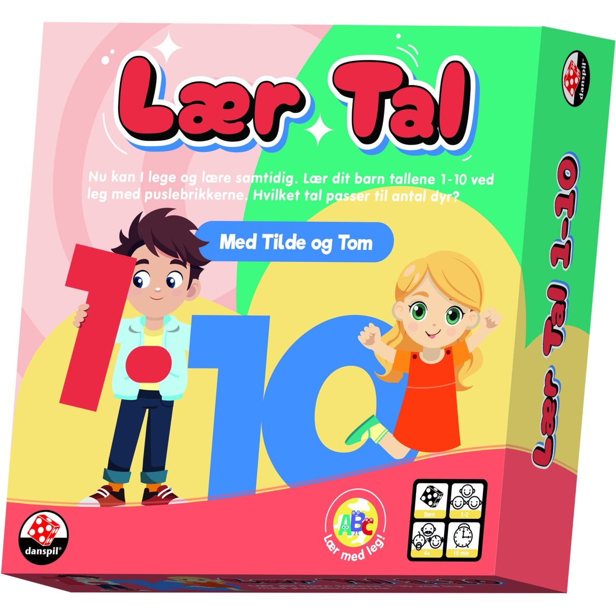 Danspil Lær Tal 1-10