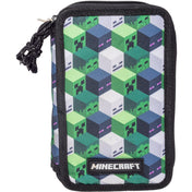 Euromic Minecraft Fyldt Dobbelt Penalhus