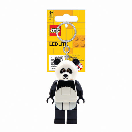 Euromic Lego® Minifigures™ Nøglering Med LED Lys Panda Guy