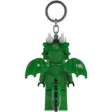 Euromic Lego® Minifigures™ Nøglering Med Lys Green Dragon Girl