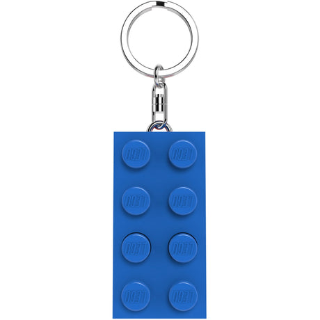 Euromic Lego® Minifigurines™ Nøglering Med Lys 2X4 Brick Blue