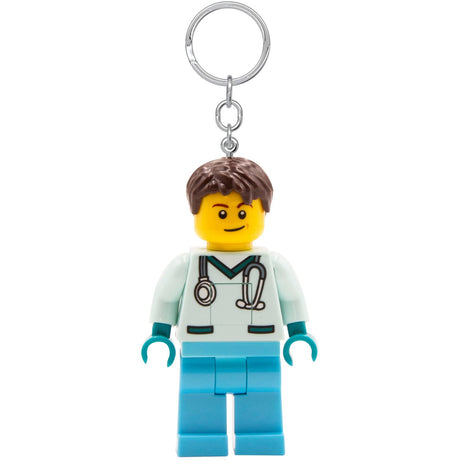 Euromic Lego® Minifigures™ Nøglering Med Lys Læge Professional - New