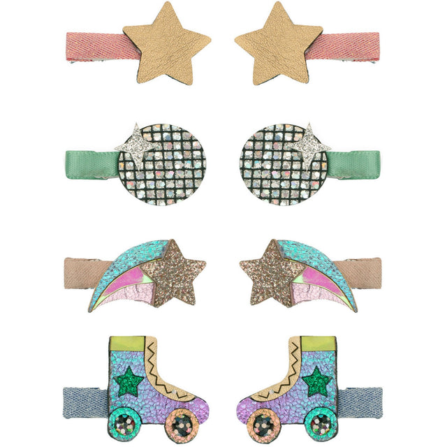 Mimi & Lula 8 Hårclips - Mini Disco Diva Dancing Queen