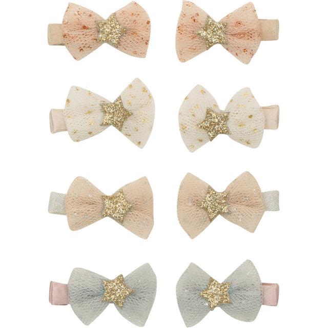 Mimi & Lula 8 Hårclips - Mini Tutu Bow Enchanted