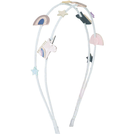 Mimi & Lula Dobbelt Hårbøjle - Unicorn Celeste