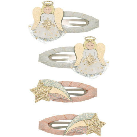 Mimi & Lula 4 Hårspænder - Angel Christmas