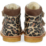 Angulus Beige Leo/Taupe Begynder TEX-støvle Med Velcrolukning