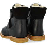 Angulus Sort TEX-støvle Med Velcrolukning