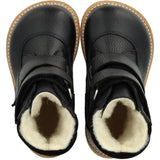 Angulus Sort TEX-støvle Med Velcrolukning